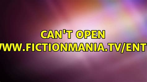 www fictionmania tv|Fictionmania Meaning .